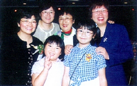 兩校副校長及老師、校友合照